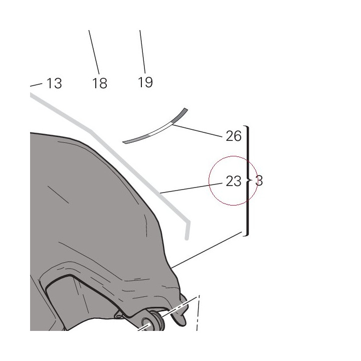 Grey strip 4381B691A