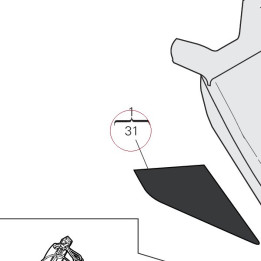Right sticker 4381C551A