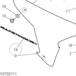 Marking plate 4381E221B