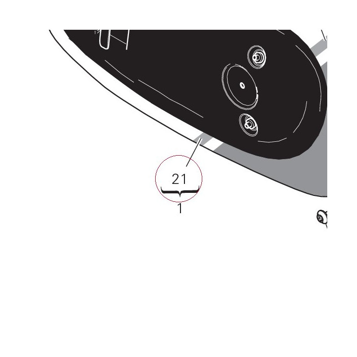 Right sticker 4381E271A