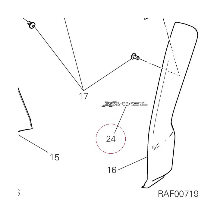 Marking plate 4381E281A