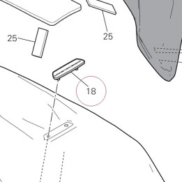 Marking plate 438P9691B