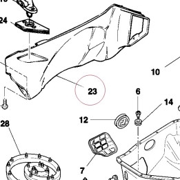 Right duct 44210391C
