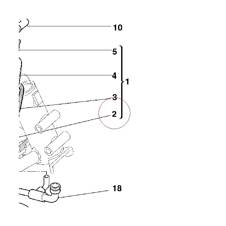 Lower half-case 44210421B