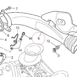 Left air manifold 44211482A