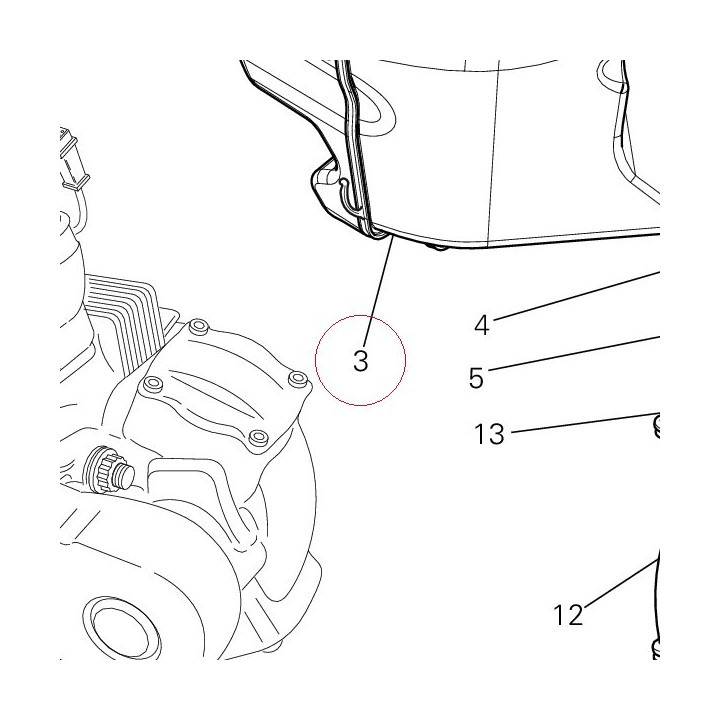 Air filter box 44211641B