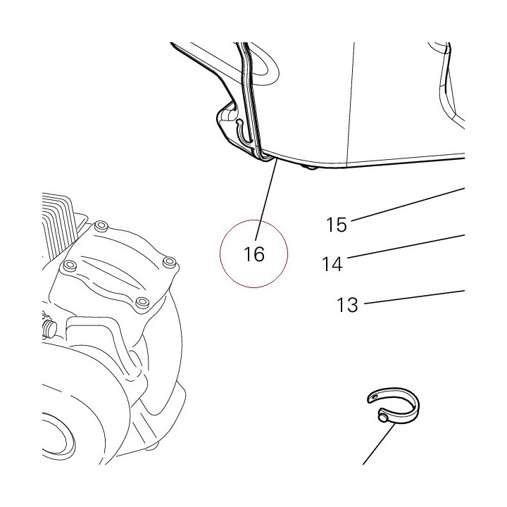 Case, air cleaner 44211642A