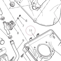 Air filter box 44212783B