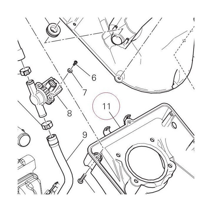 Air filter box 44212783B