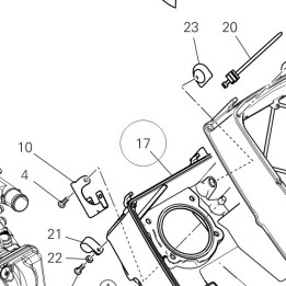 Lower filter box 44218441A