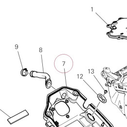 Lower airbox shell V23D 4421B071A