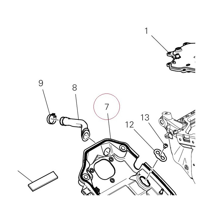 Lower airbox shell V23D 4421B071A
