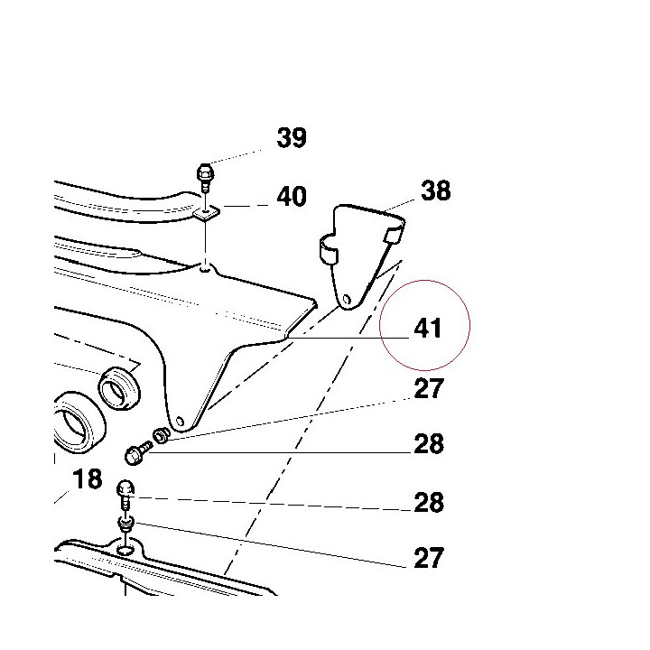 Chain cover 44610021A
