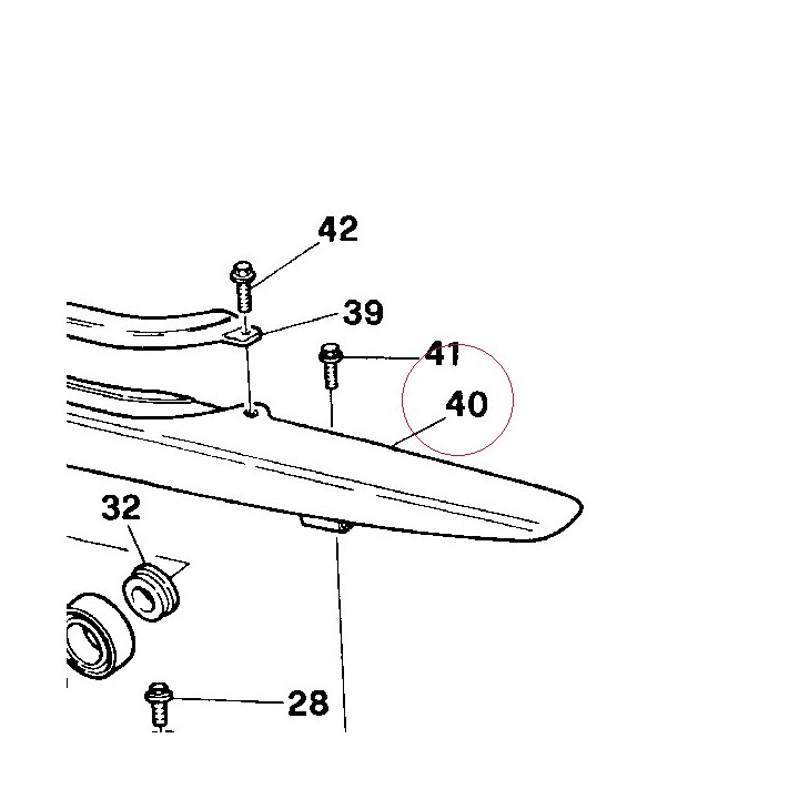 Chain guard 44610021C