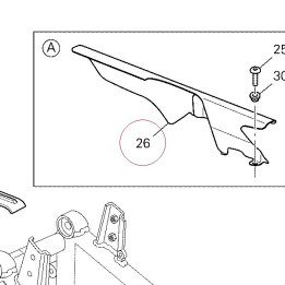 Chain cover 44610171A