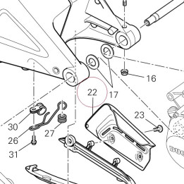 Chain cover 44610181A