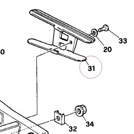Chain slider 44710011B