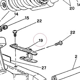 Chain slider 44710051B