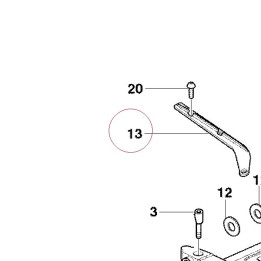 Lower chain sliding shoe 44710441A
