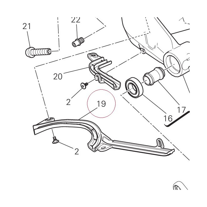 Chain slider 44711111B