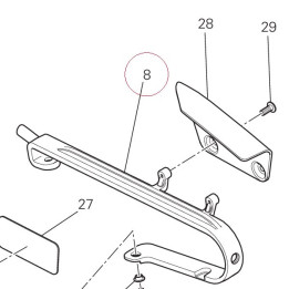 Chain slider 44711341B