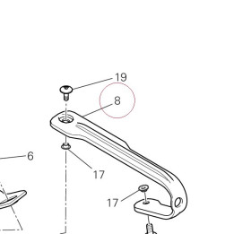 Chain slider 44711351B