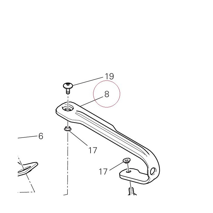 Chain slider 44711351B