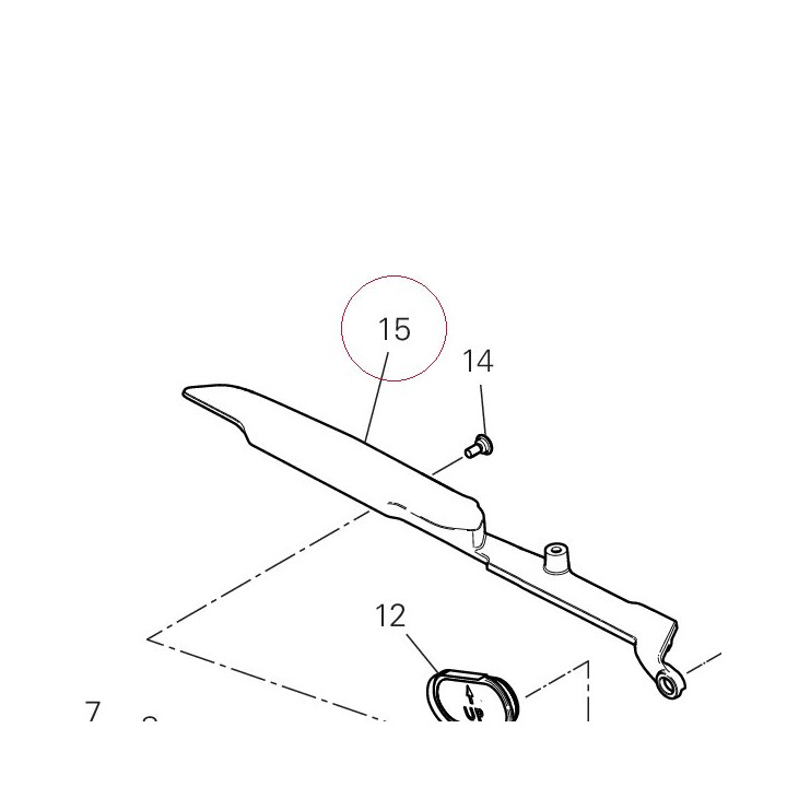 Chain guard 44712032A