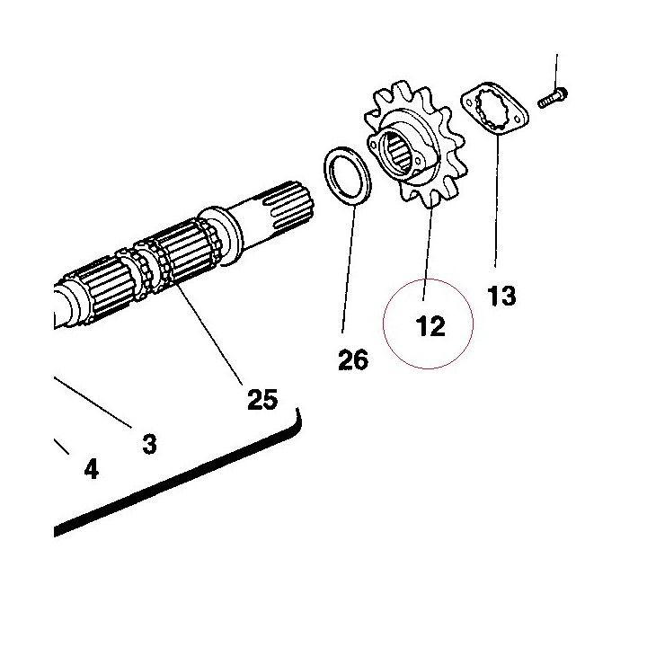Sprocket 44910281A