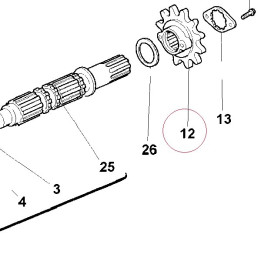 Sprocket 44910301A