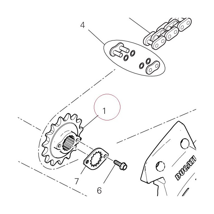 Sprocket T15 44910521A