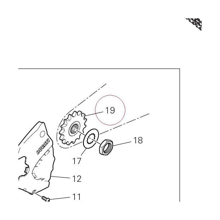 Sprocket T15 44910782A