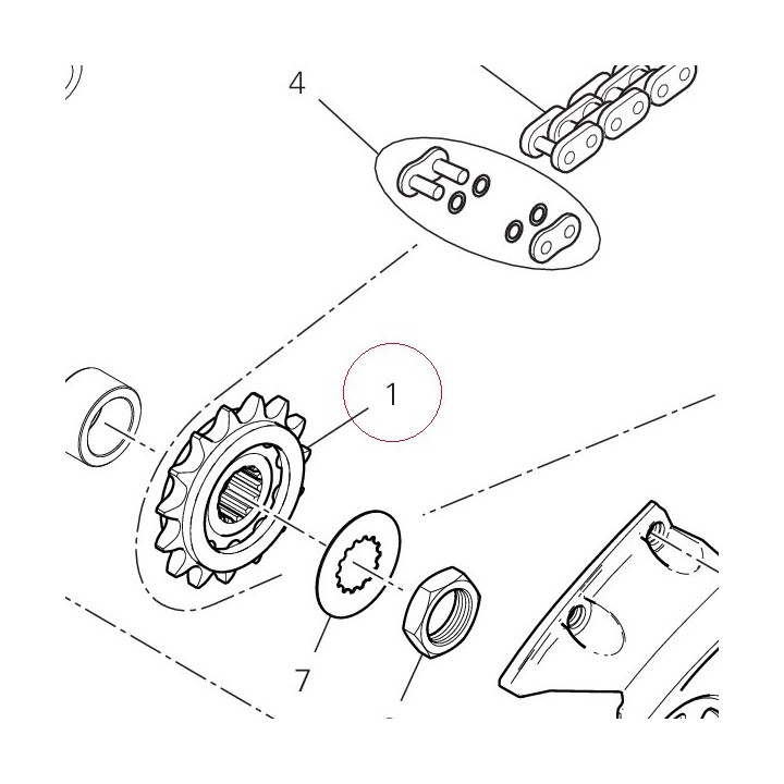 Sprocket T15 44910831A