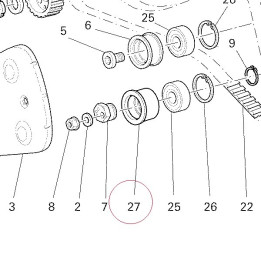 Bushing 45110421A