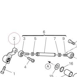 Gearchange lever 45612492A
