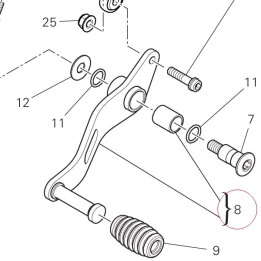 Gearchange lever 45622331AA