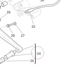 Pedal, brake 45720222A