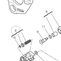 Brake lever assembly 45720961AA
