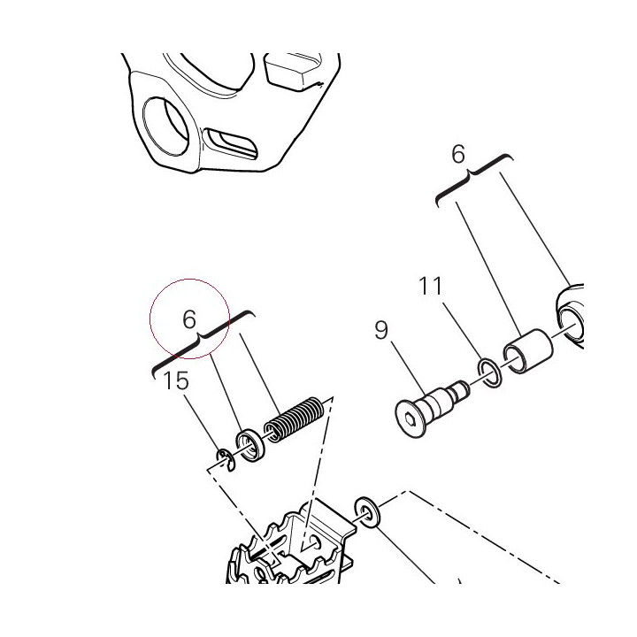 Brake lever assembly 45720961AA