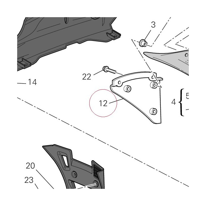 Left panel 46012491A