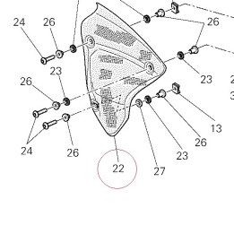 Protector, heat 46012562C