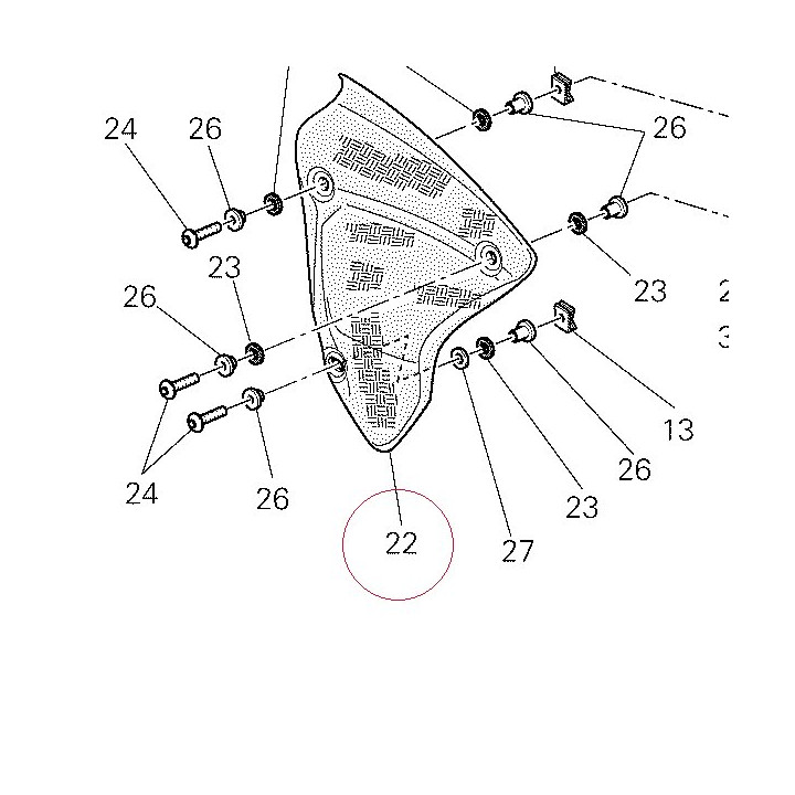 Protector, heat 46012562C
