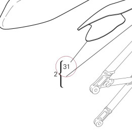 Heat shield right 46012841A