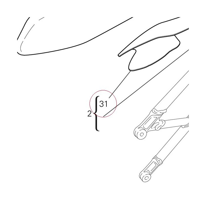 Heat shield right 46012841A