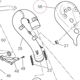 Heat guard vertical 46014571A