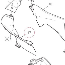 Right cover 46014953C