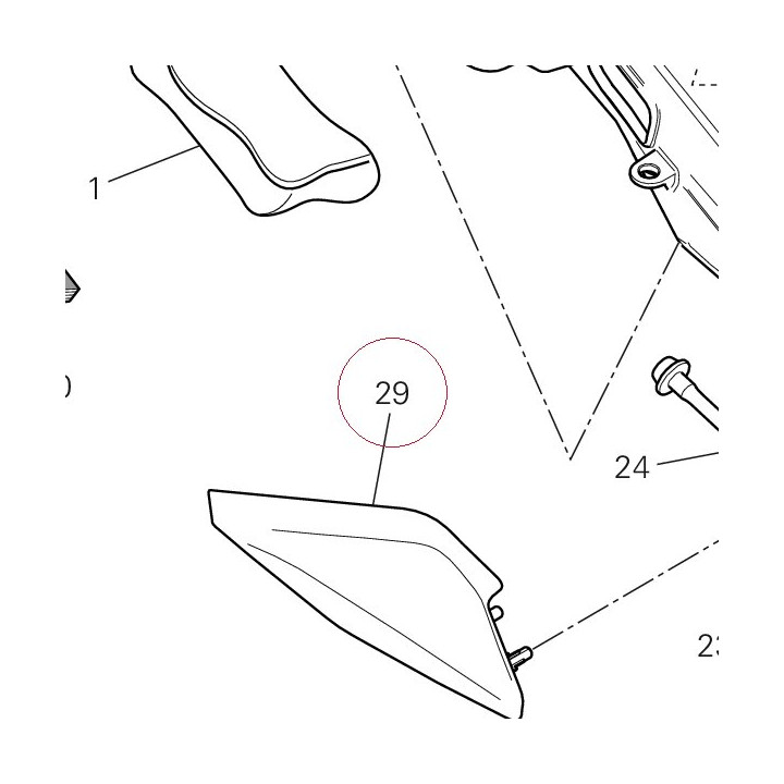 Cap right 46015022A