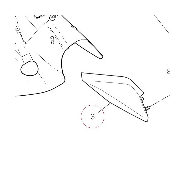 Cap right 46015023A