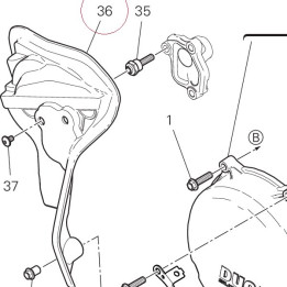 Right bulkhead 46016251A