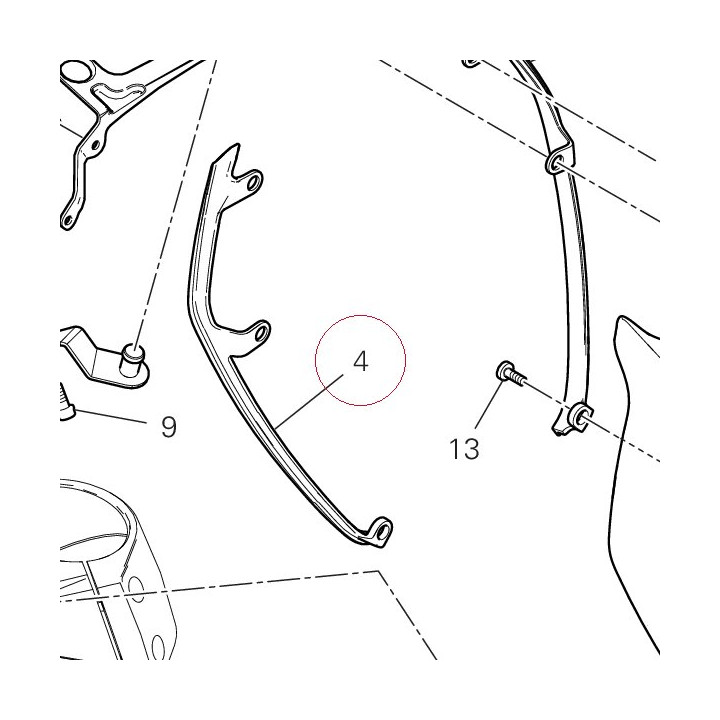 Right holder 46016921A
